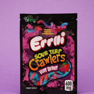 Errlli Sour Terp Crawlers Topshelf Edibles Gummies 600mg