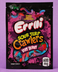 Errlli Sour Terp Crawlers Topshelf Edibles Gummies 600mg